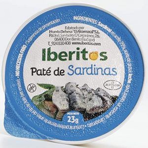 Paté Iberitos pequeño sardinas