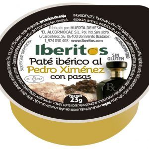Paté Iberitos pequeño paté al Pedro Ximenez