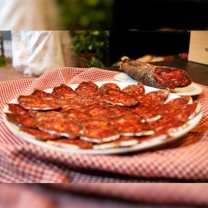 Chorizo de bellota 100% ibérico "Semirrizado"