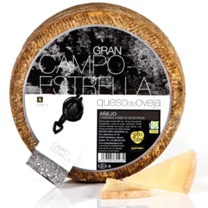 MEDIA PIEZA DE QUESO  DE OVEJA AÑEJO CAMPO ESTRELLA